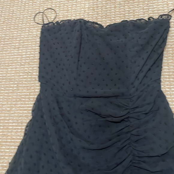 New with Tags - Hello Molly strapless black dress - Picture 3 of 4